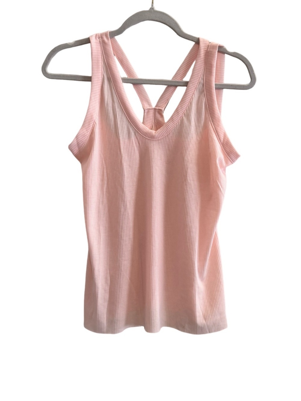 NIKE YOGA Tank Top Blush Pink Size Medium